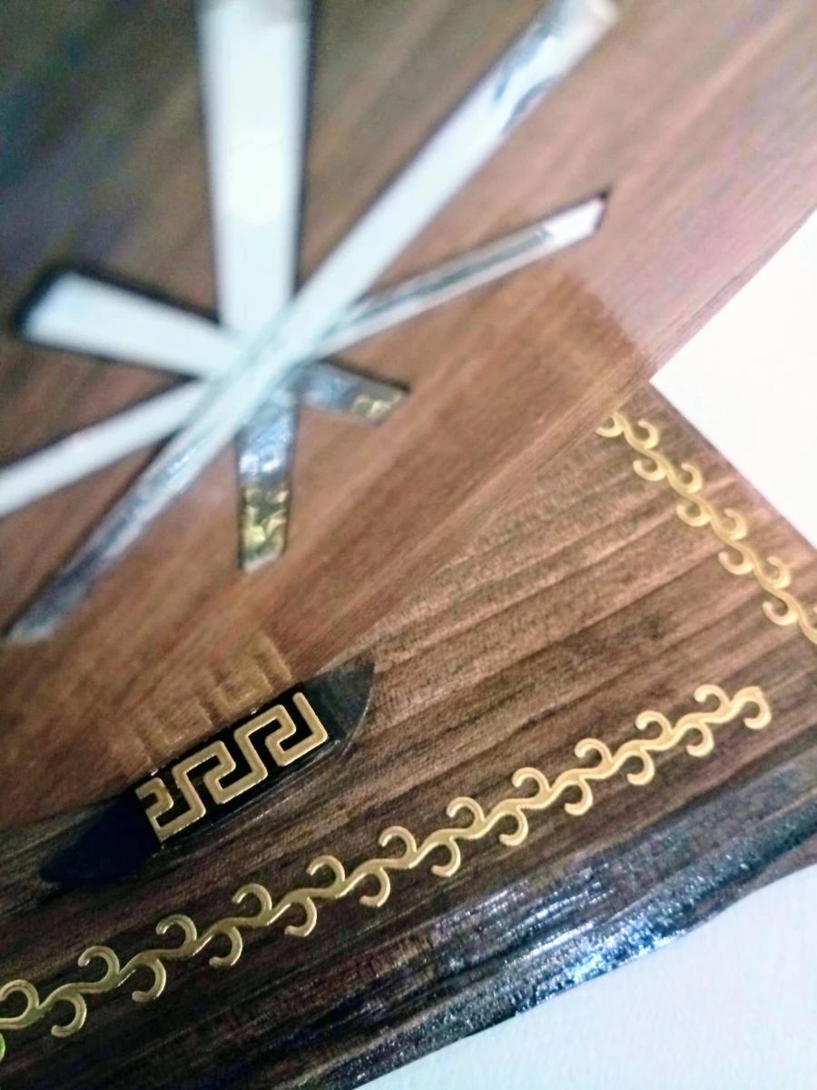 Vendora Ξύλινη ρακέτα μινιατούρα. 8 Vendora Ξύλινη ρακέτα μινιατούρα. - Image 6