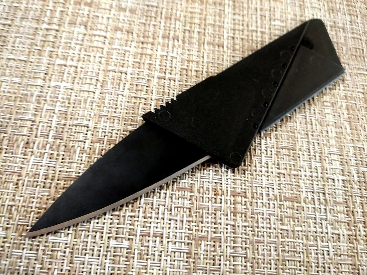 Vendora Μαύρη κάρτα που μετατρέπεται σε σουγιά. 5 Vendora Μαύρη κάρτα που μετατρέπεται σε σουγιά. - Image 3