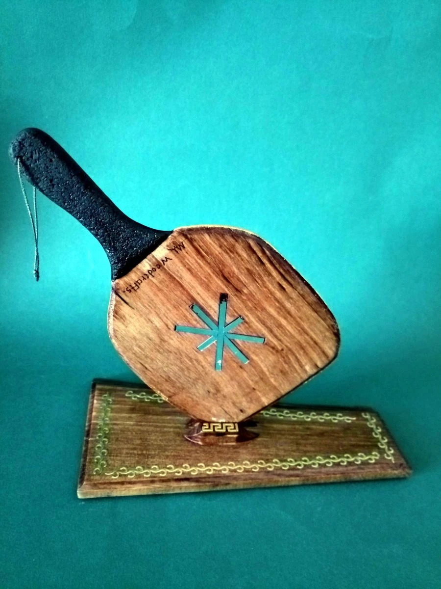 Vendora Ξύλινη ρακέτα μινιατούρα. 10 Vendora Ξύλινη ρακέτα μινιατούρα. - Image 8