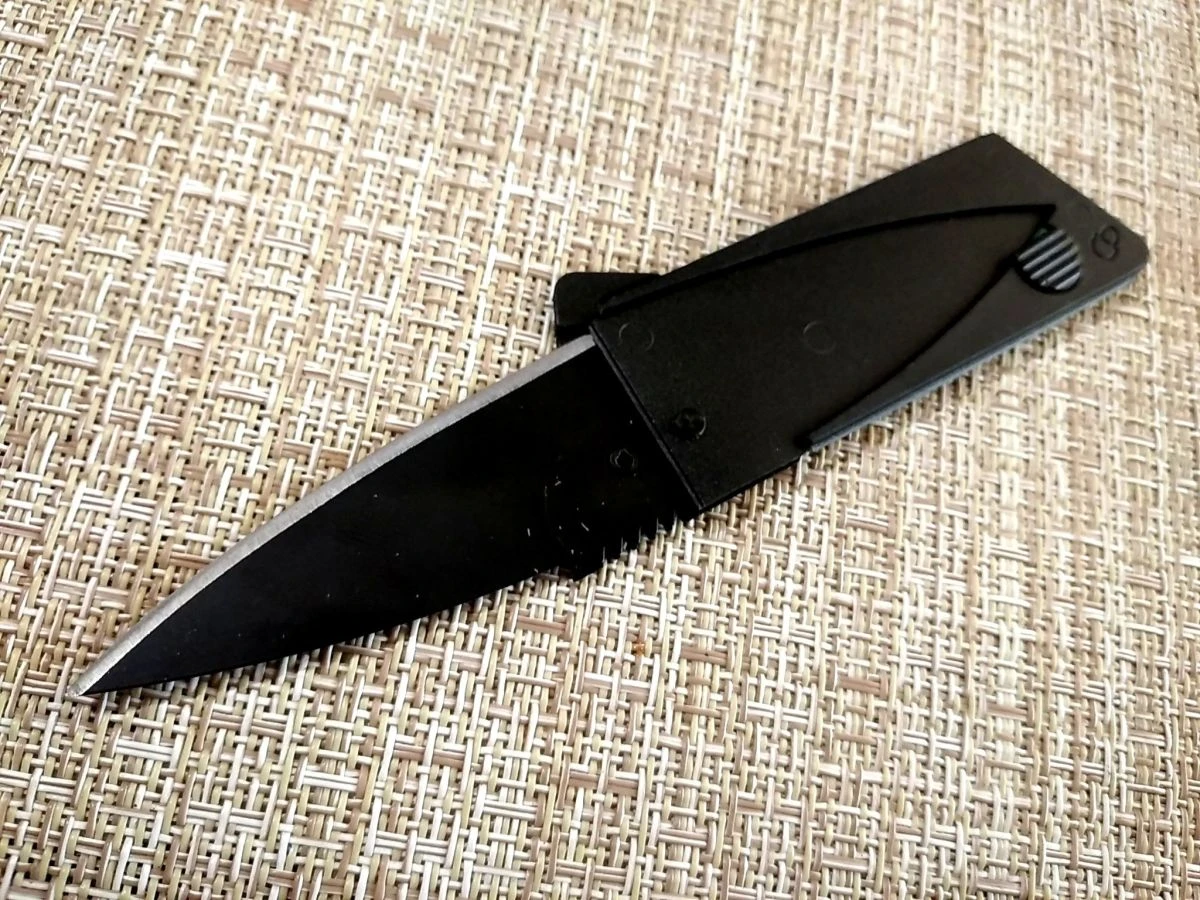 Vendora Μαύρη κάρτα που μετατρέπεται σε σουγιά. 9 Vendora Μαύρη κάρτα που μετατρέπεται σε σουγιά. - Image 7