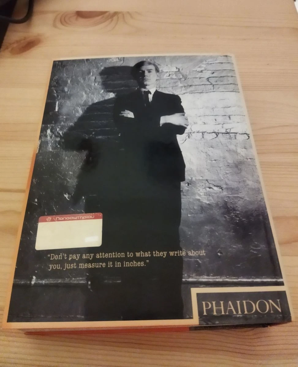 Vendora Andy Warhol "Giant" Size, Εκδόσεις Phaidon, αγγλικά, σε άριστη κατάσταση, αψεγάδιαστο, καθαρό, αχρησιμοποίητο. Έχει μόνο μια αφιέρωση στην τελευταία σελίδα. Photo Edited By Steven Blutall 4 Vendora Andy Warhol "Giant" Size, Εκδόσεις Phaidon, αγγλικά, σε άριστη κατάσταση, αψεγάδιαστο, καθαρό, αχρησιμοποίητο. Έχει μόνο μια αφιέρωση στην τελευταία σελίδα. Photo Edited By Steven Blutall - Image 2