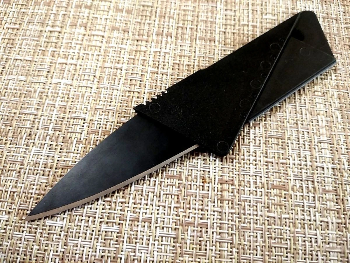 Vendora Μαύρη κάρτα που μετατρέπεται σε σουγιά. 10 Vendora Μαύρη κάρτα που μετατρέπεται σε σουγιά. - Image 8