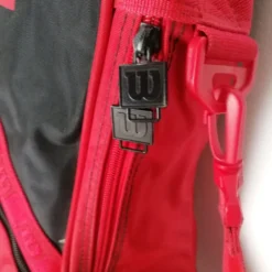 Vendora Vintage Wilson Tour Tennis Bag Red Shoulder Strap Racquet 1 εξωτερική τσέπη -Vendora Shop be1eb1d7d18d4e7940298fcf7b69a1b0996e46d2 xl