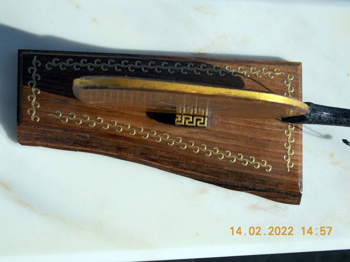 Vendora Ξύλινη ρακέτα μινιατούρα. 5 Vendora Ξύλινη ρακέτα μινιατούρα. - Image 3